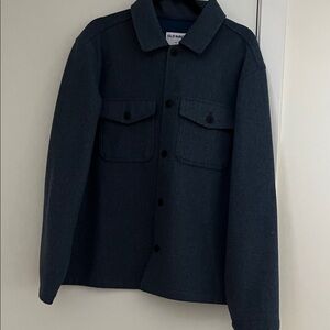 Old Navy Men's Blue Shirt Jacket